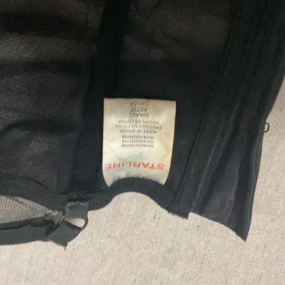 Sheer Black Corset - Picture 7 of 8